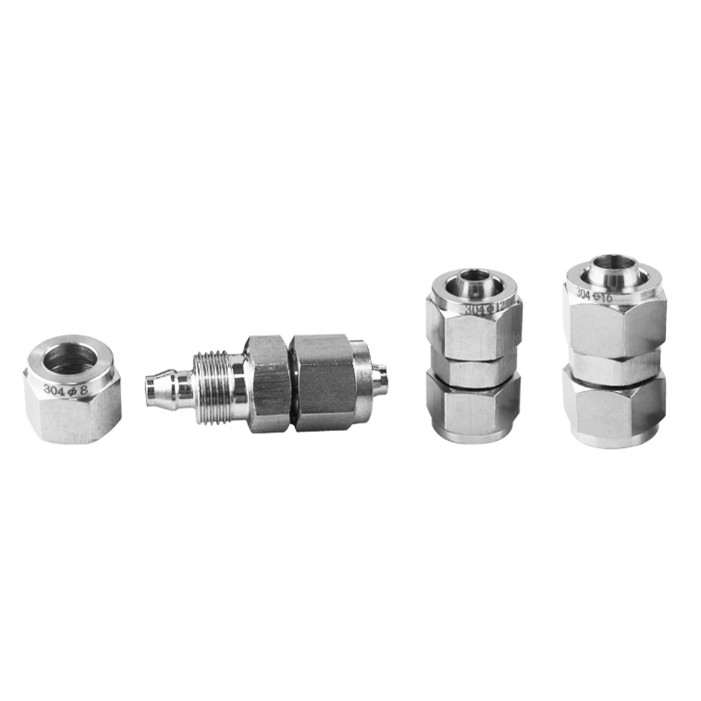 304 stainless steel pneumatic  - Compression Fitting Brass ulasan dan harga