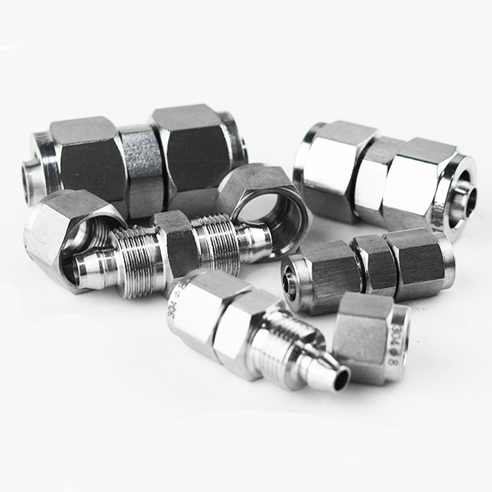 304 stainless steel pneumatic  - Compression Fitting Brass ulasan dan harga